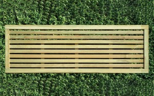 Slatted Fence Panel